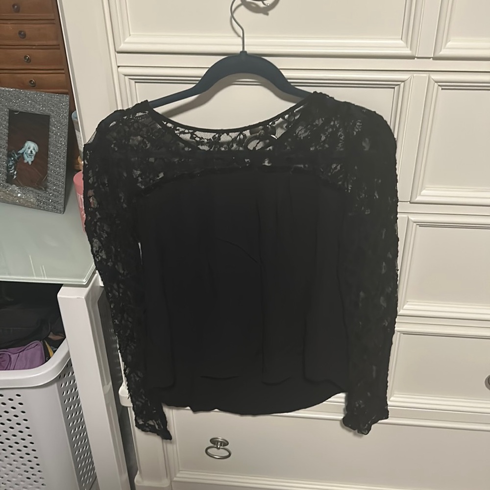 Black Dressy Long Sleeve